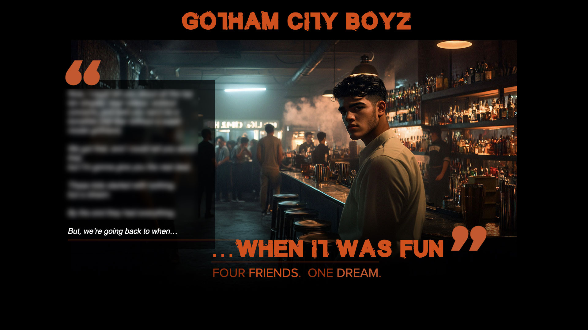 Pitch Your Film - Gotham City Boyz