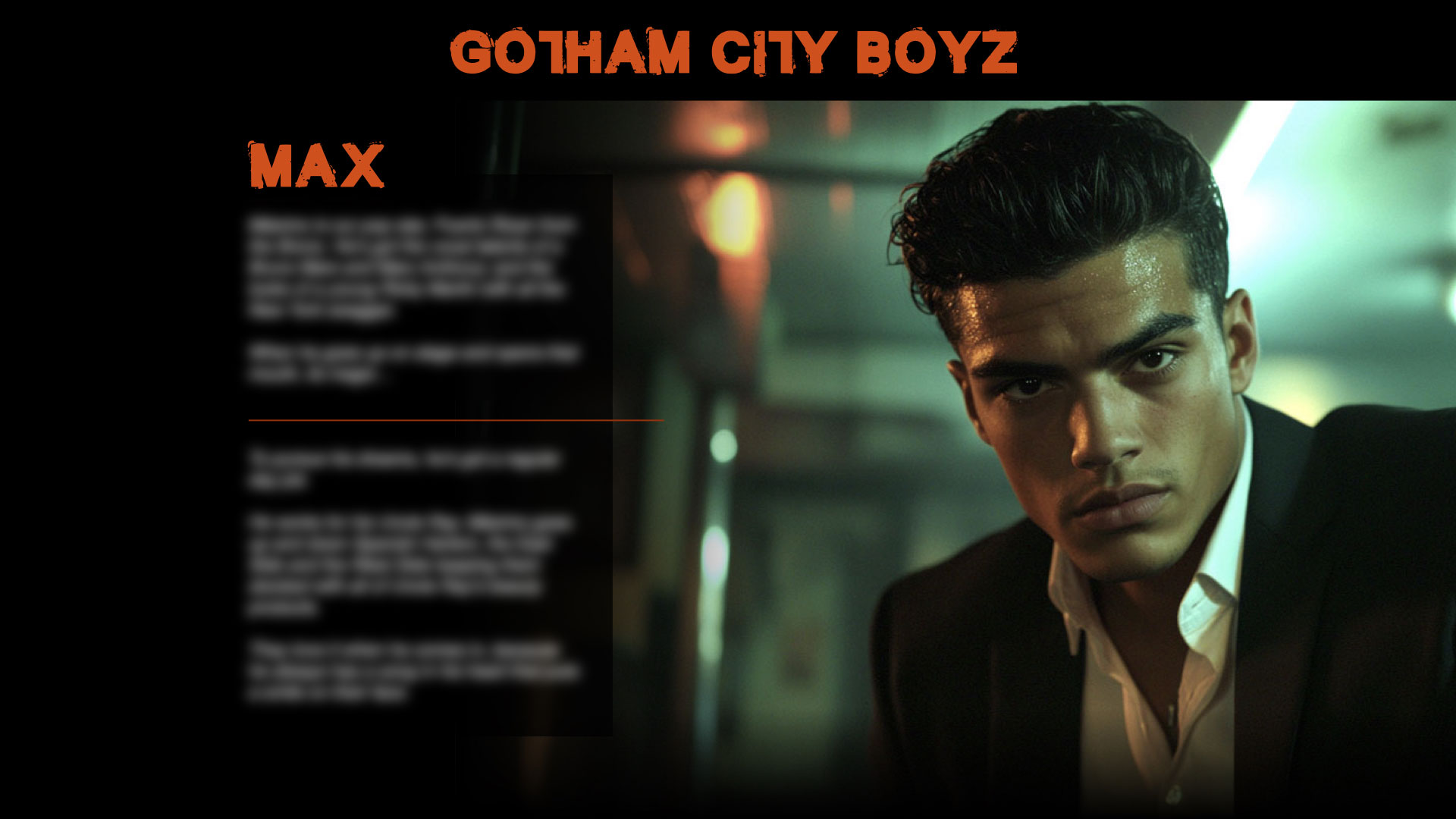 Pitch Your Film - Gotham City Boyz