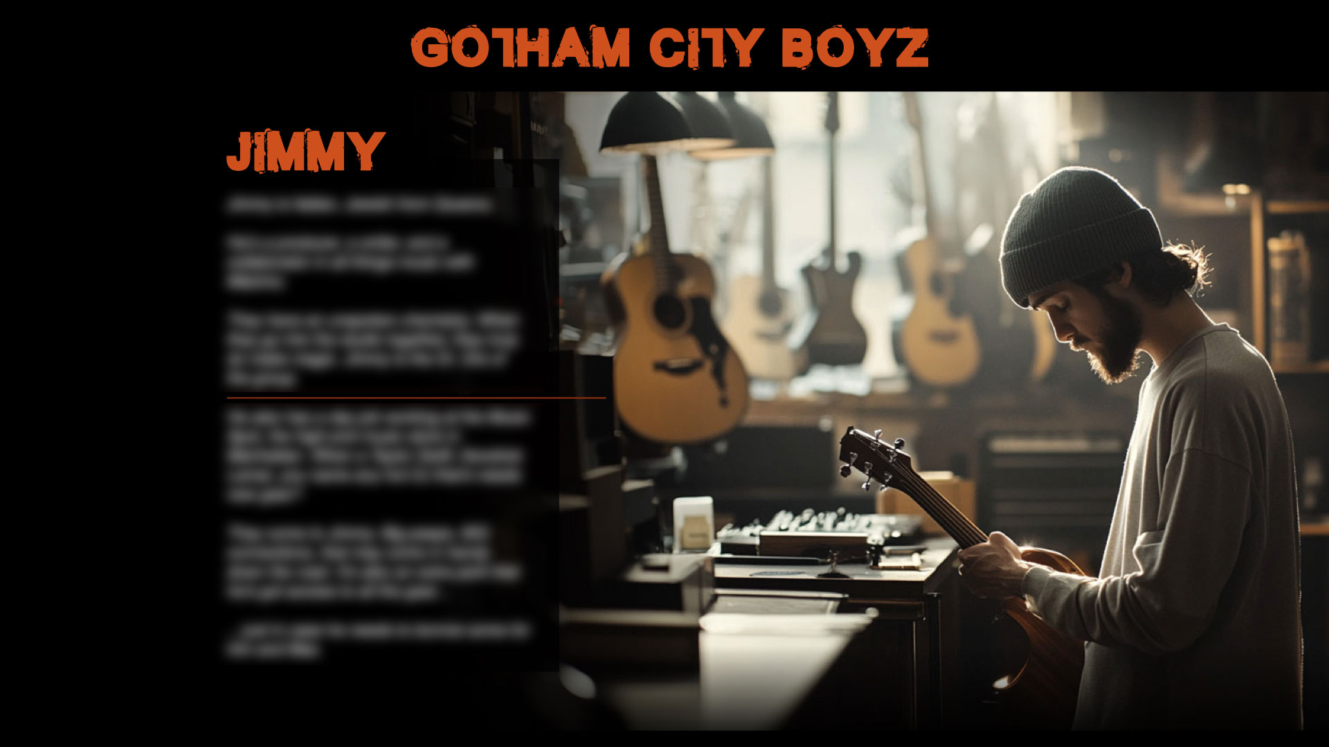 Pitch Your Film - Gotham City Boyz